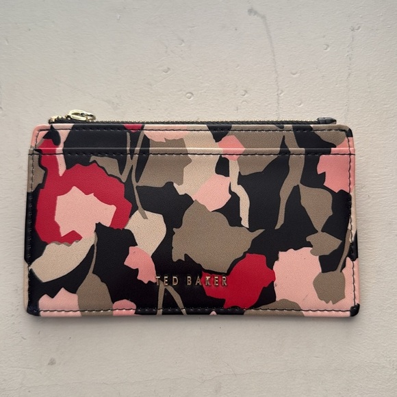 Ted Baker Felixxa Retro Flood Zip Card Holder Small Wallet - Picture 5 of 7